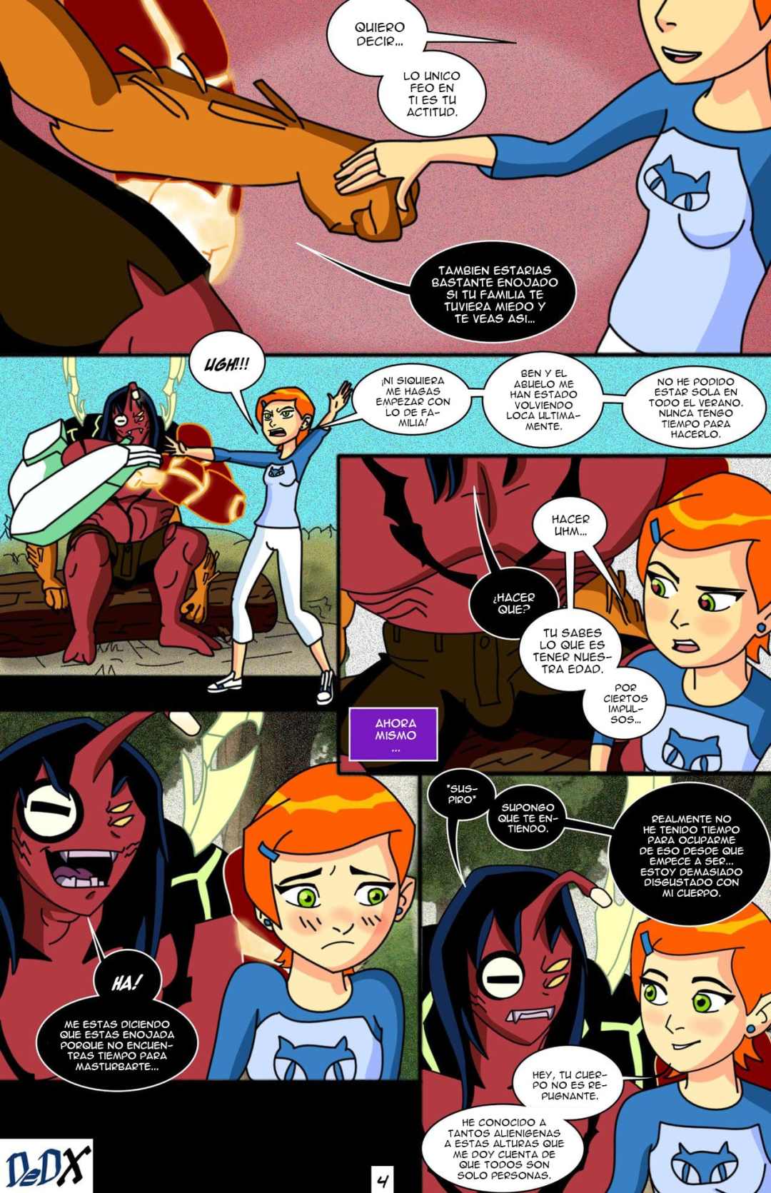 Comic Porno Gwen X 11 - DeDX (#5)