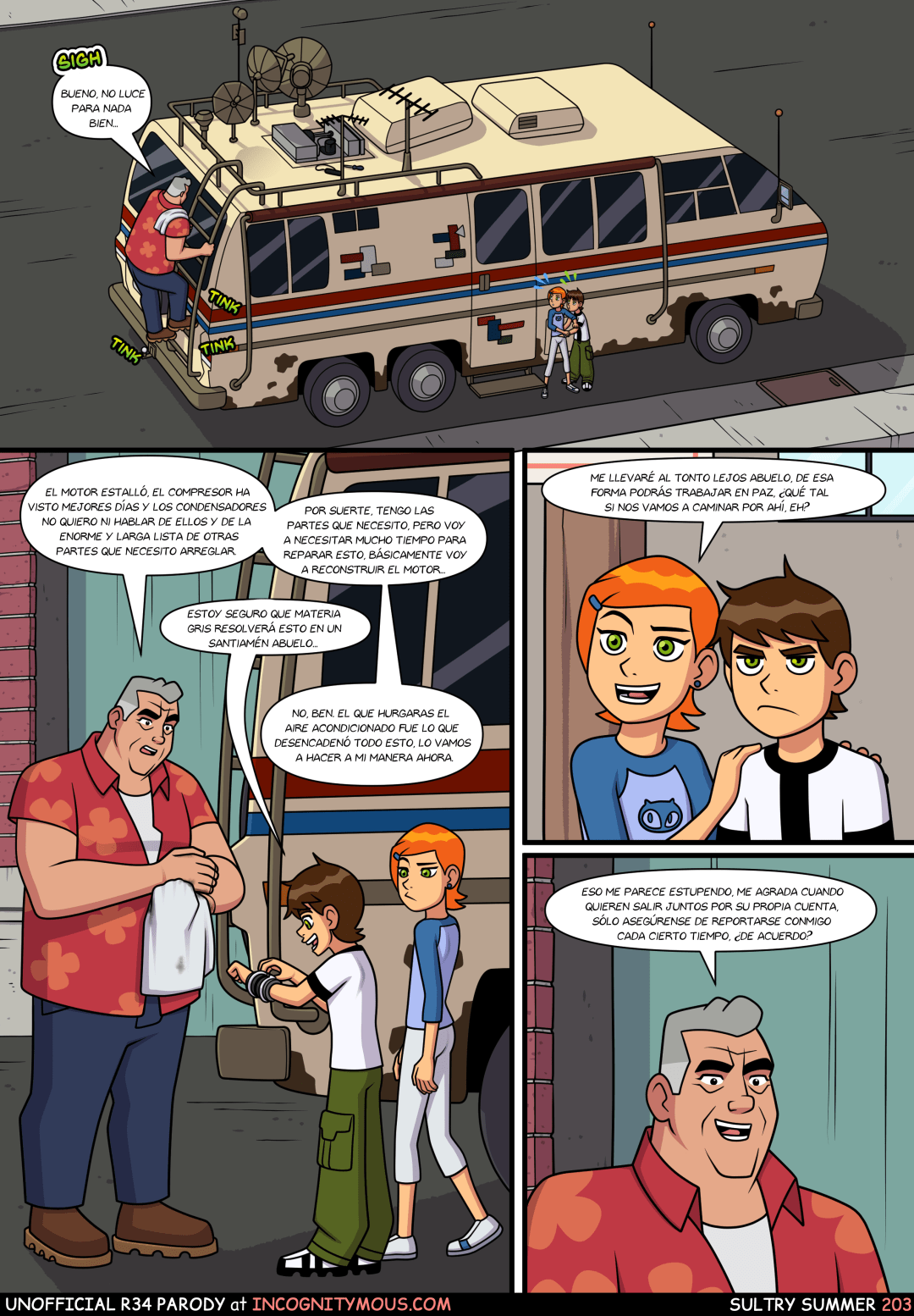 Comic Porno Sultry Summer 3 - Incognitymous (#2)