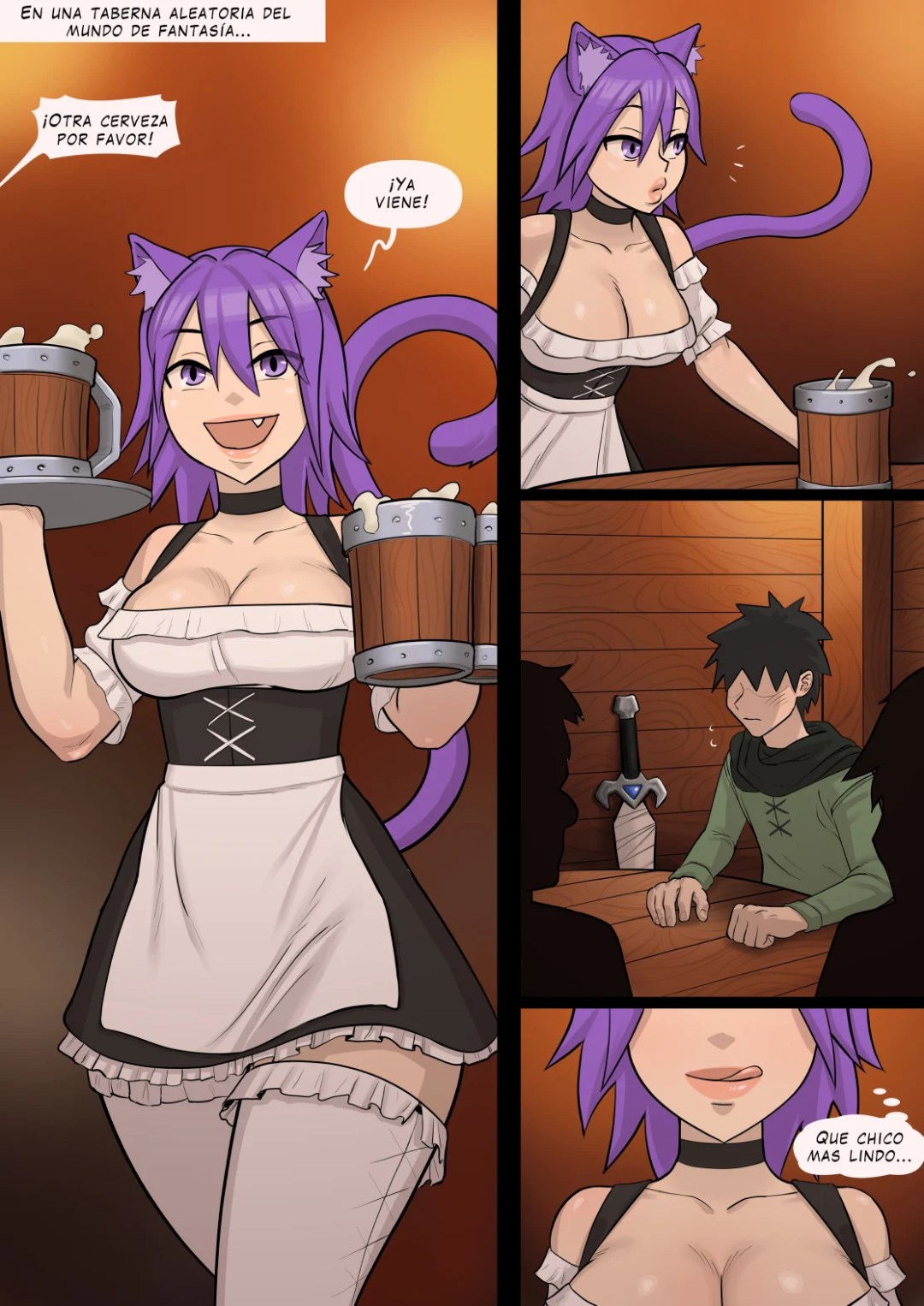 Comic Porno Barmaid Extra Service - MadAbalone (#2)