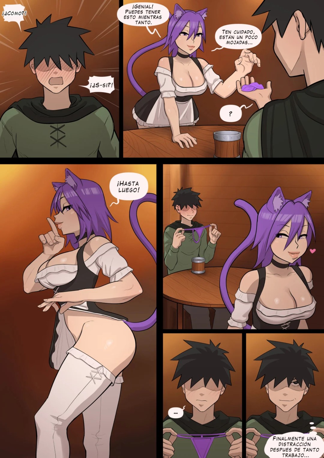 Comic Porno Barmaid Extra Service - MadAbalone (#4)