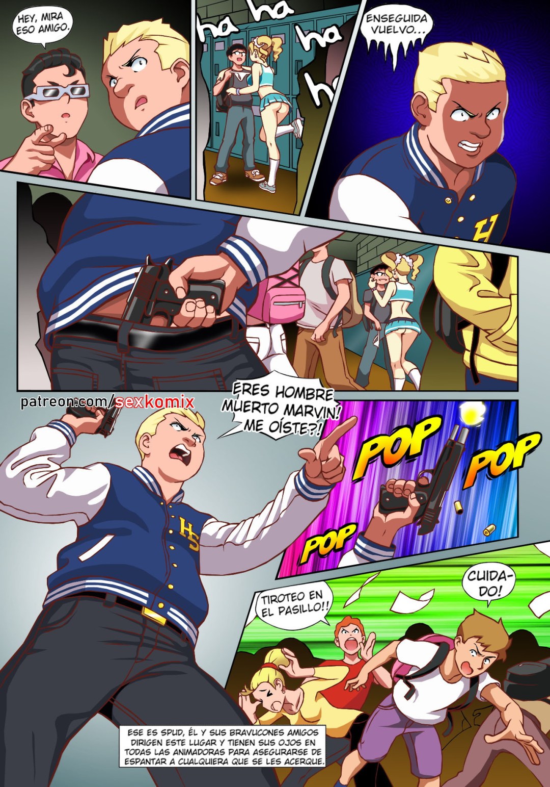 Comic Porno Hot Shit High! 1- Erotibot (#5)