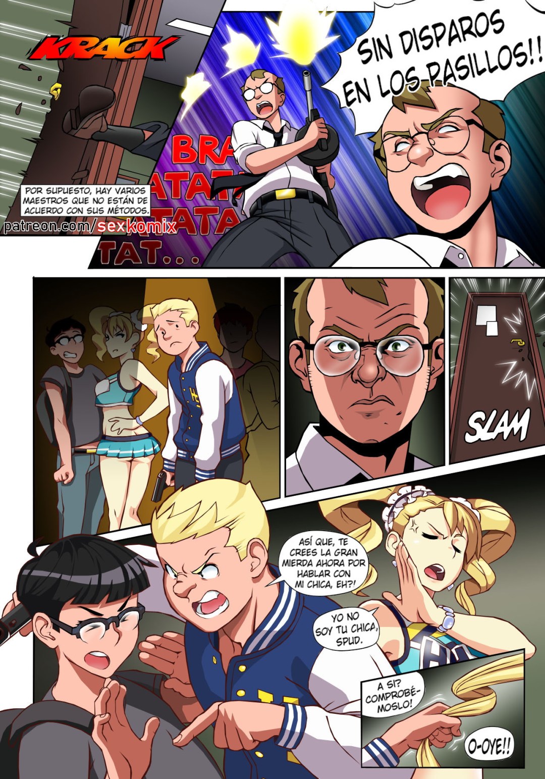 Comic Porno Hot Shit High! 1- Erotibot (#6)