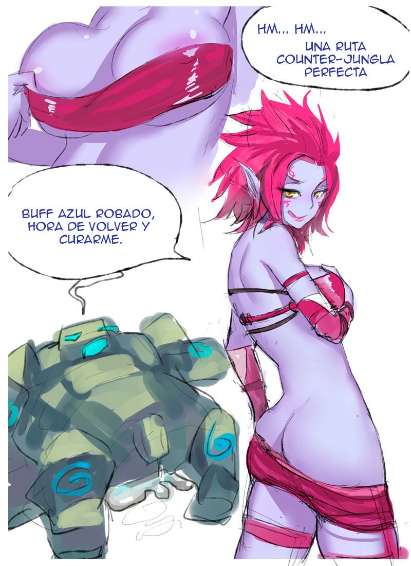 Comic Porno Counterjungle - LoL Hentai (#2)