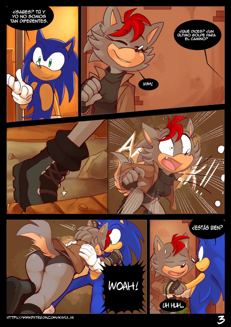 Comic Porno Fist Bump - Kayla (#4)