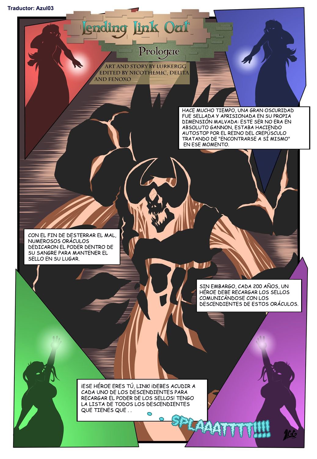 Comic Porno de Lending Link Out - LurkerGG (#1)
