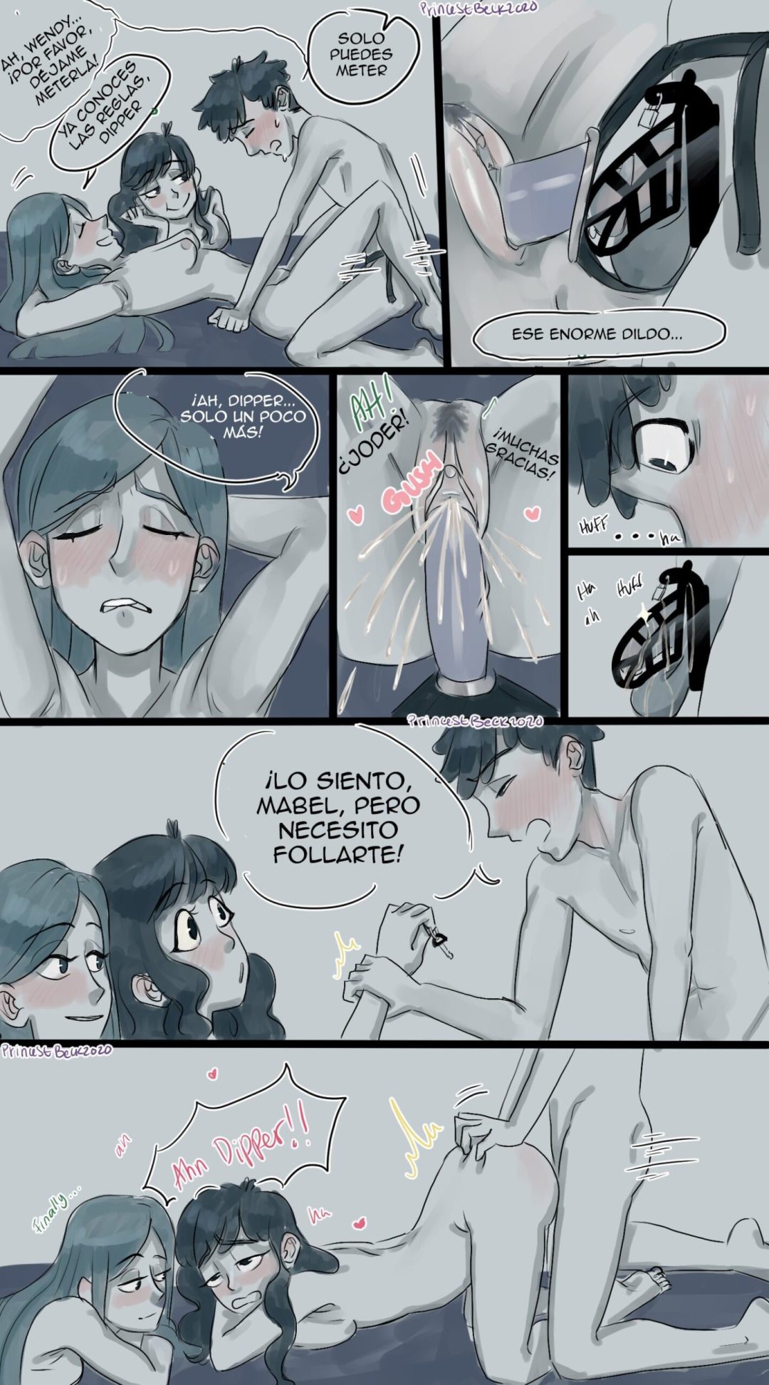 Comic Porno Pinescest - Princest Beck (#3)
