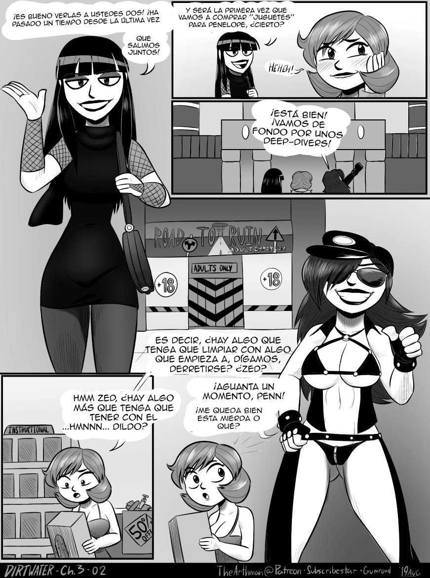 Comic Porno Dirtwater 3 - Dark Chambers (#3)