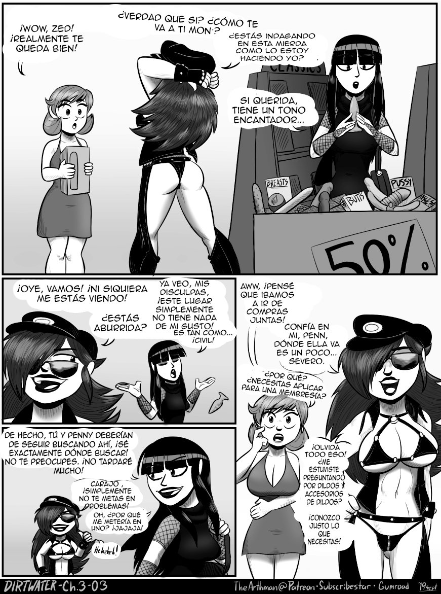Comic Porno Dirtwater 3 - Dark Chambers (#4)