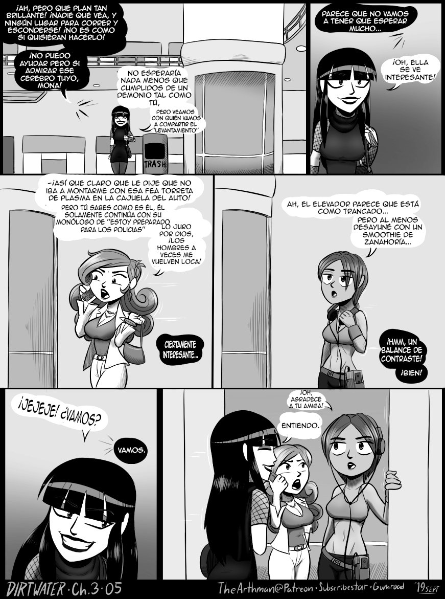 Comic Porno Dirtwater 3 - Dark Chambers (#6)