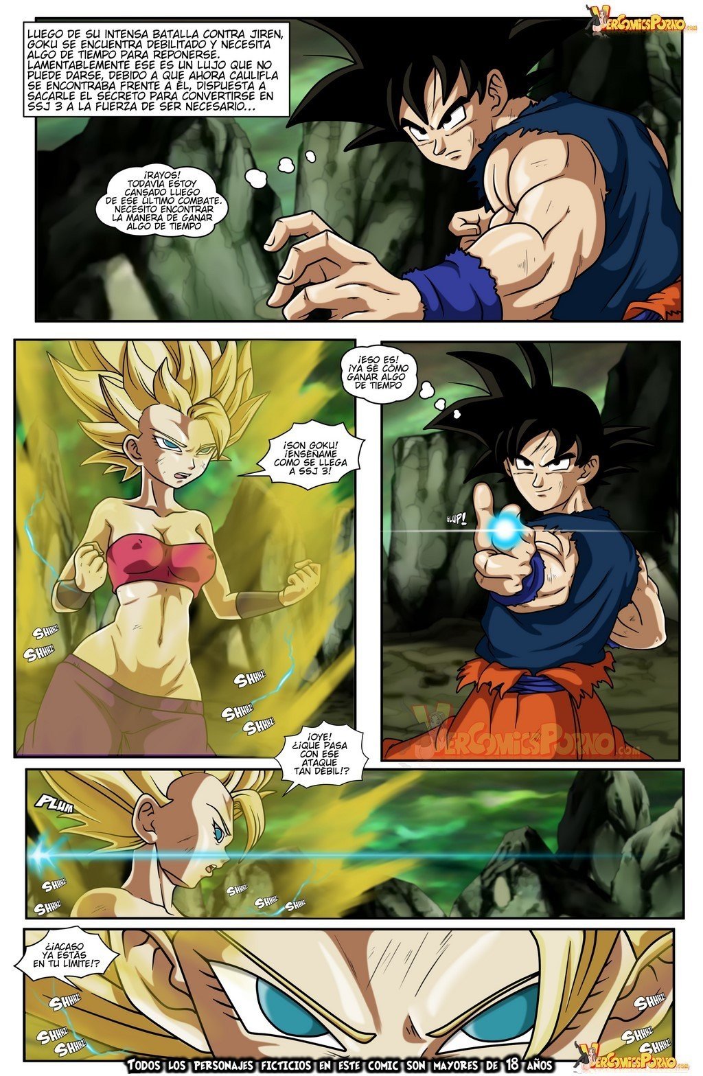 Comic Porno Dragon Ball Super - Pega, Vuela Y Folla (#2)