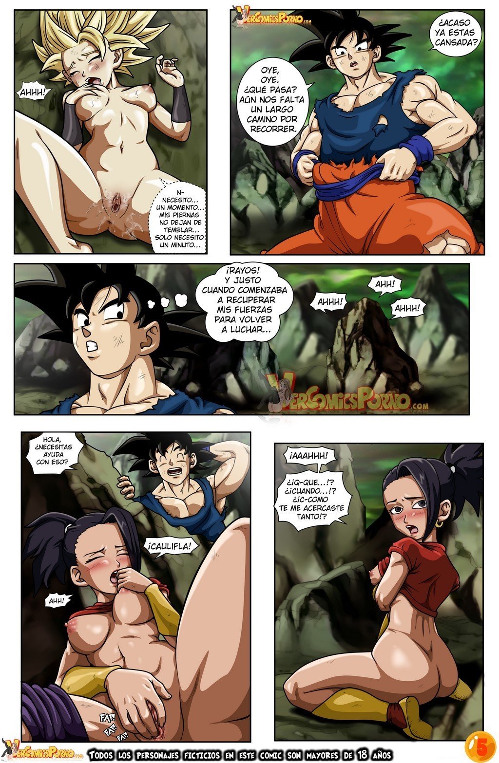 Comic Porno Dragon Ball Super - Pega, Vuela Y Folla (#6)
