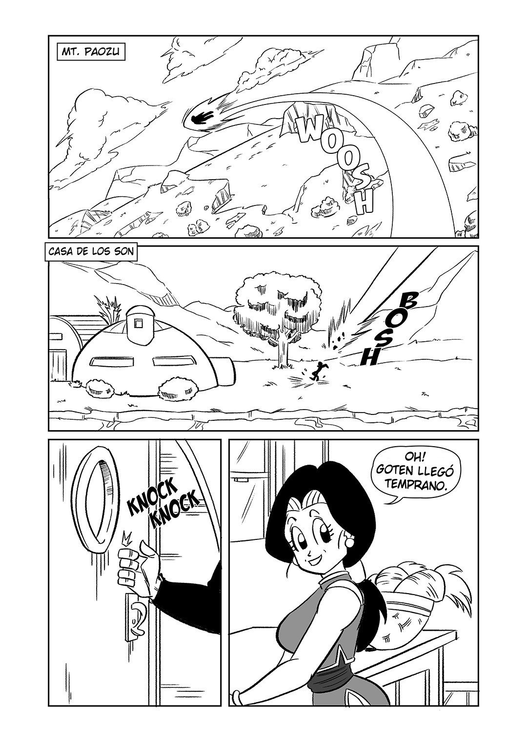 Comic Porno El Intercambio - Dragon Ball Z (#2)
