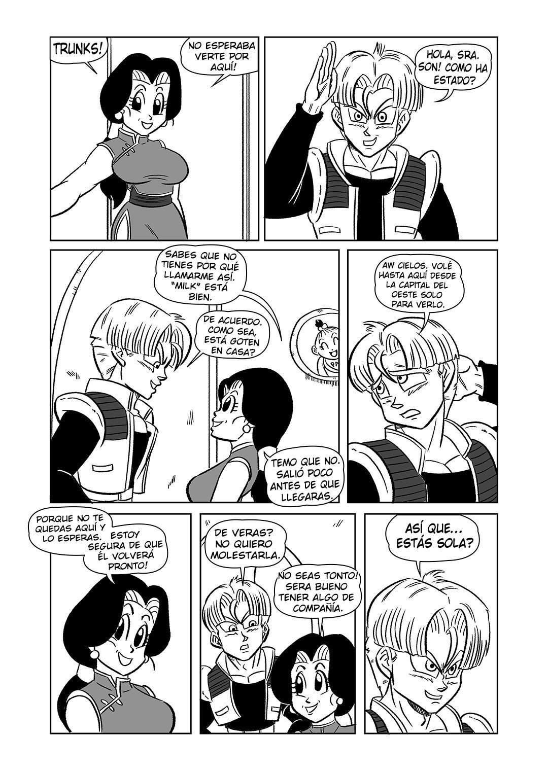 Comic Porno El Intercambio - Dragon Ball Z (#3)