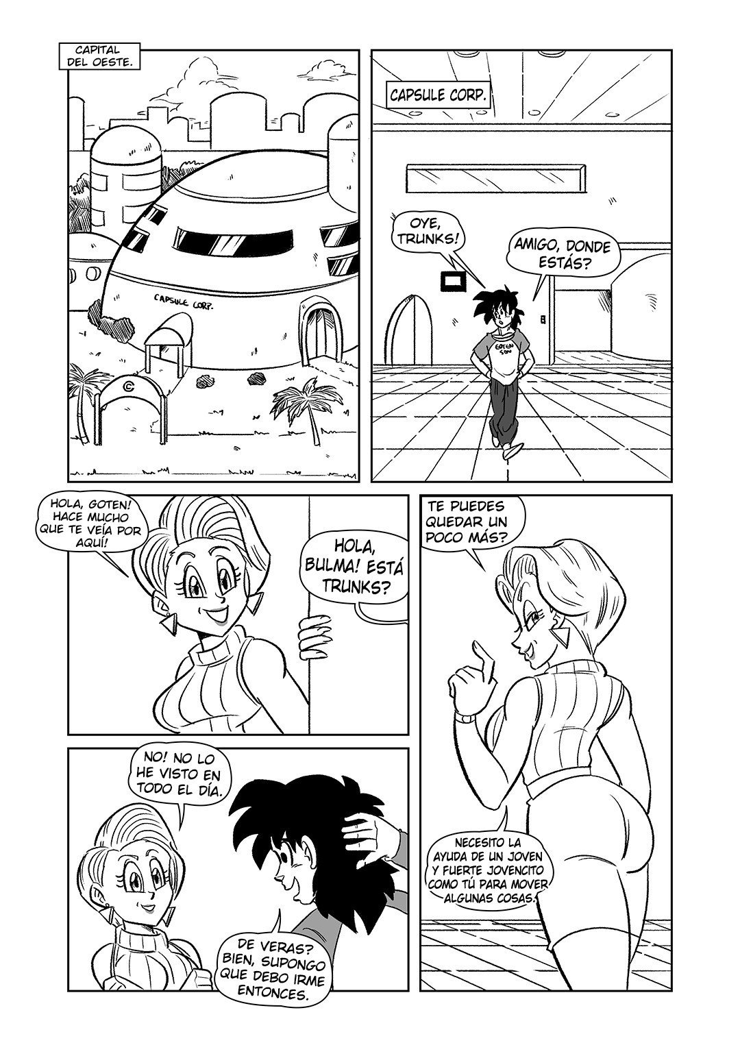 Comic Porno El Intercambio - Dragon Ball Z (#4)