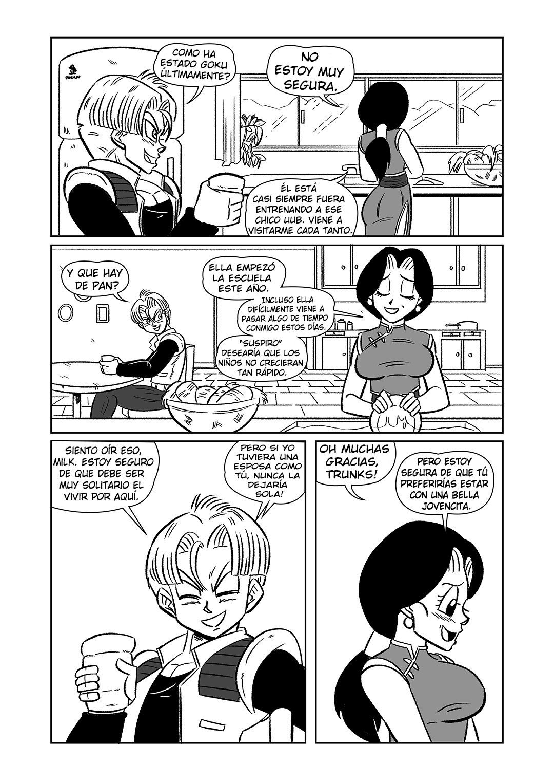 Comic Porno El Intercambio - Dragon Ball Z (#5)