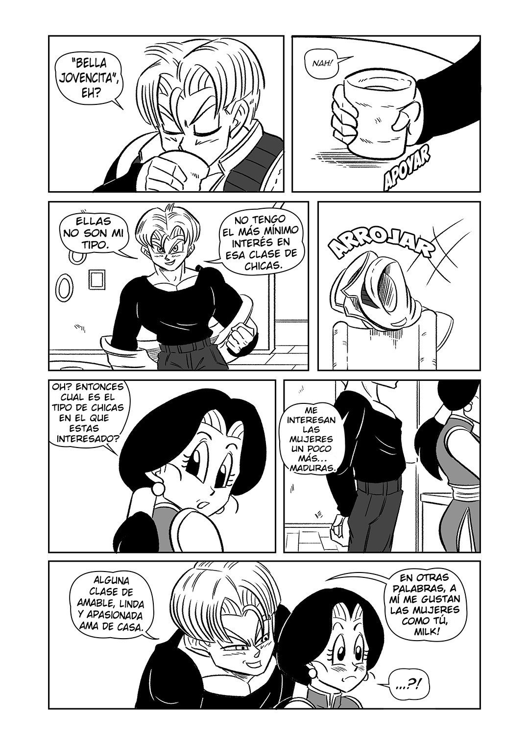 Comic Porno El Intercambio - Dragon Ball Z (#6)