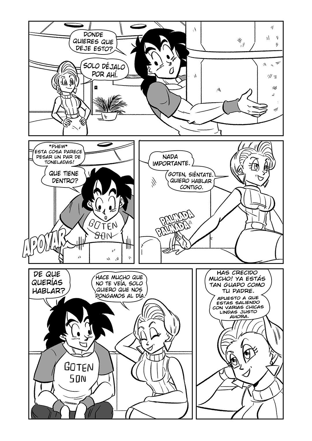 Comic Porno El Intercambio - Dragon Ball Z (#7)