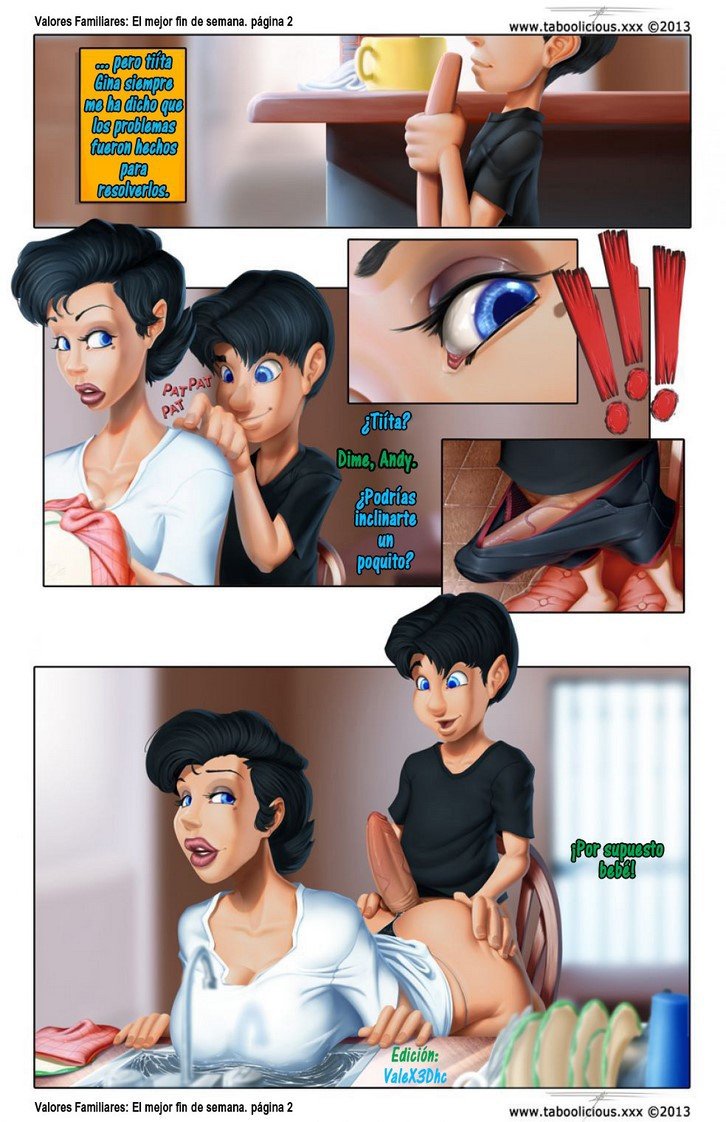 Comic Porno Family Values 1 - Taboolicious (#4)