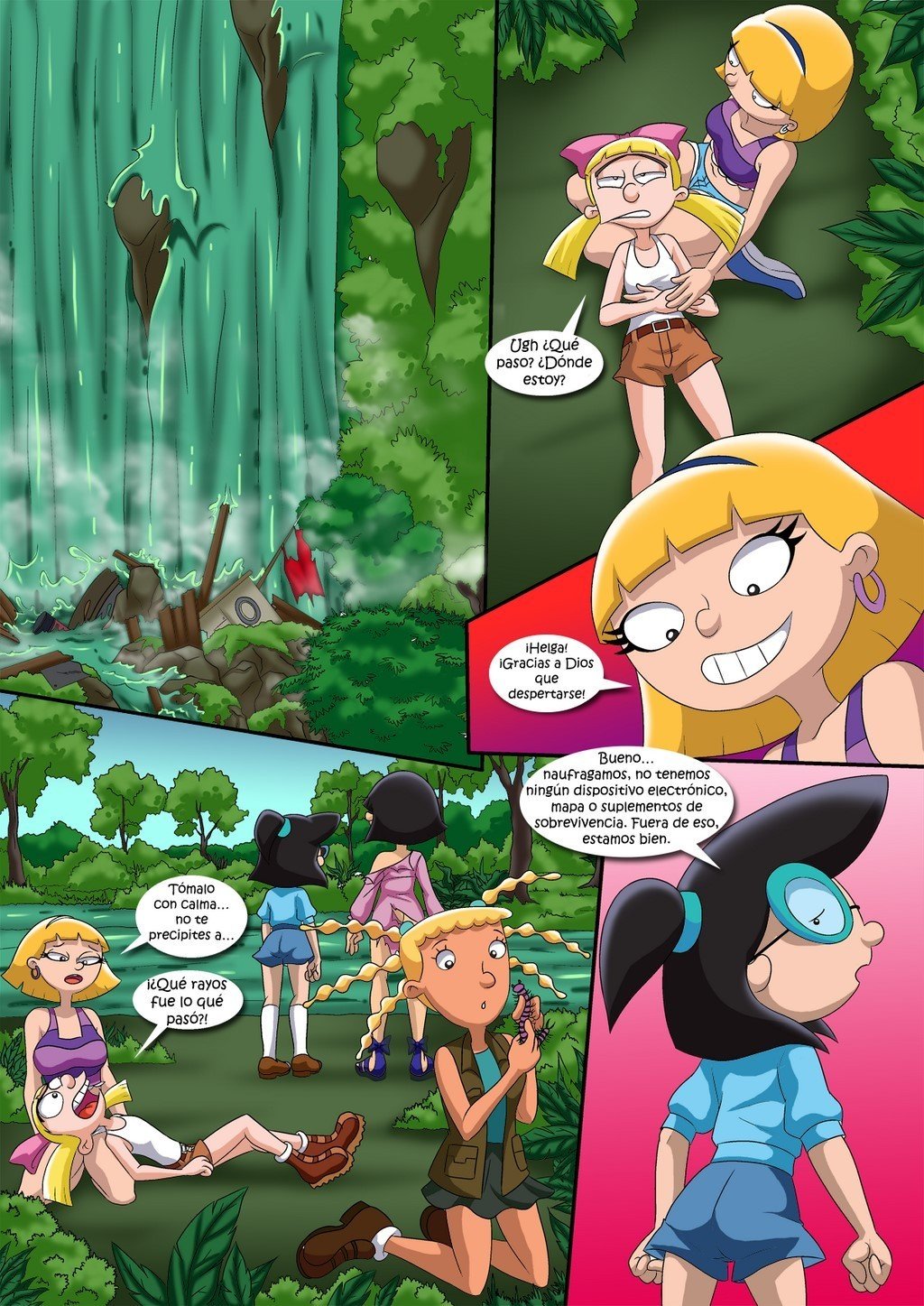Comic Porno Infierno En La Jungla 1 (#4)
