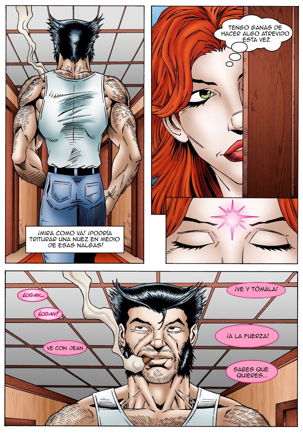 Comic Porno Jean Grey And Logan - Leandro Comics (#6)