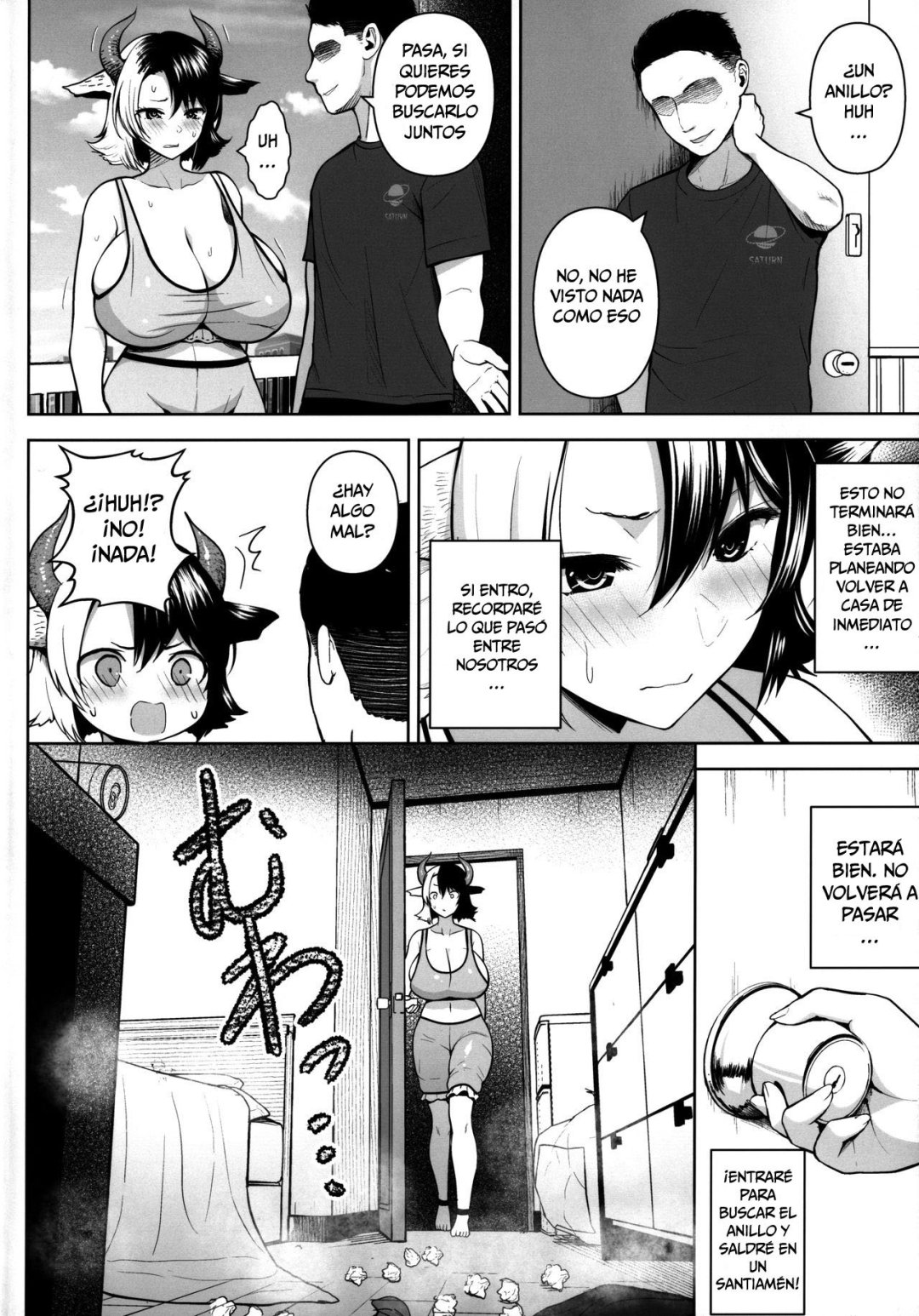 Comic Porno Oku San No Oppai Ga Dekasugiru Noga Warui 2 (#3)