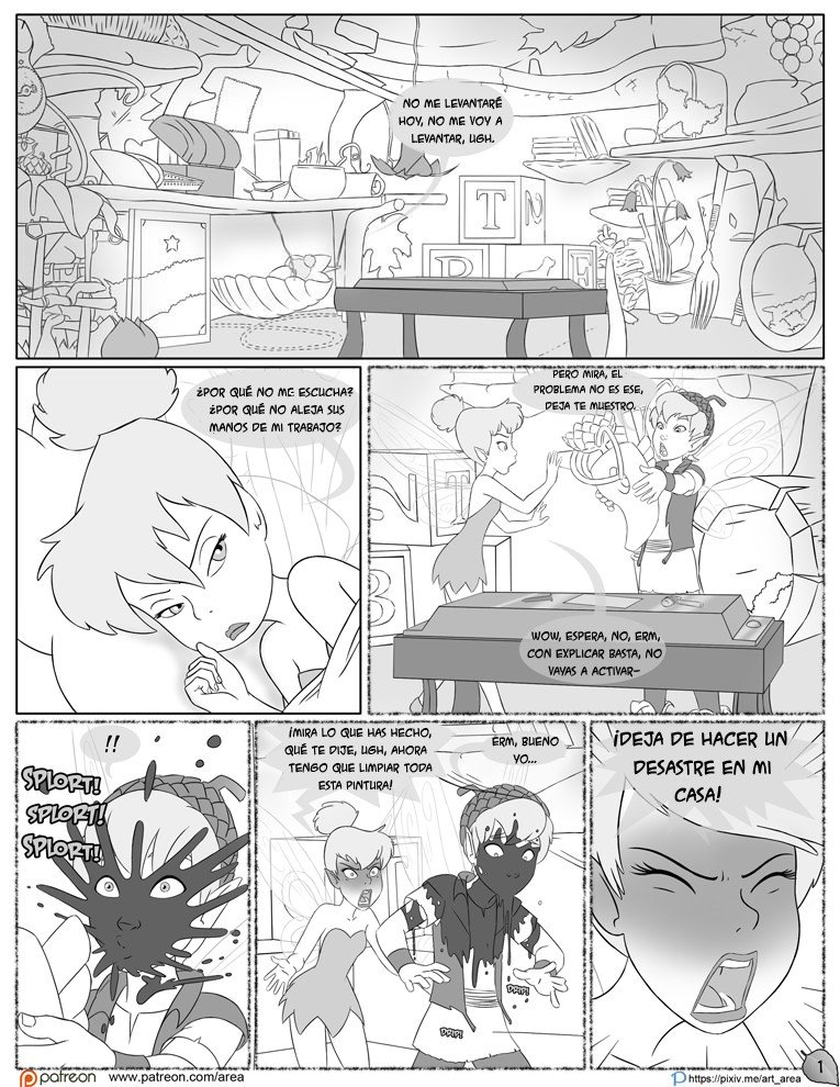 Comic Porno de Tinker Tasks - Peter Pan (#1)