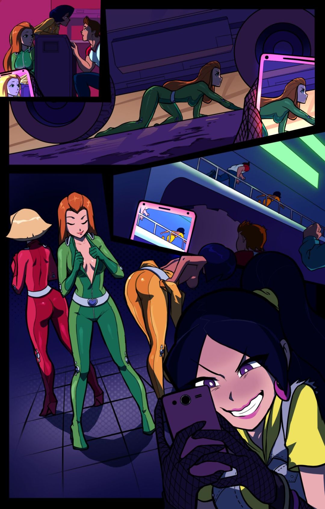 Comic Porno de Totally Blackmail (#1)
