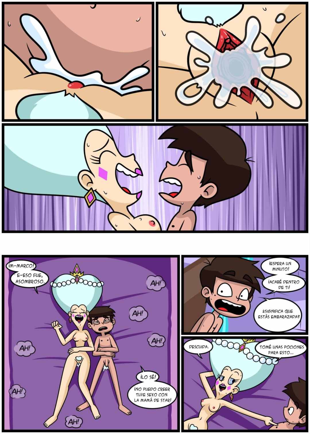 Comic Porno Alone With The Queen - Xierra099 (#4)