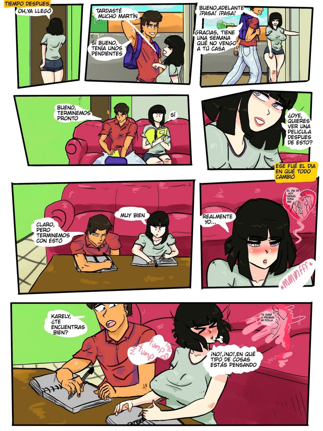 Comic Porno La Obsesion - Mr. Jean Gobax (#6)