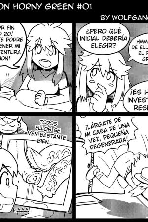 Pokemon Horny Green - (Wolfgang Wolfrad Senpai)