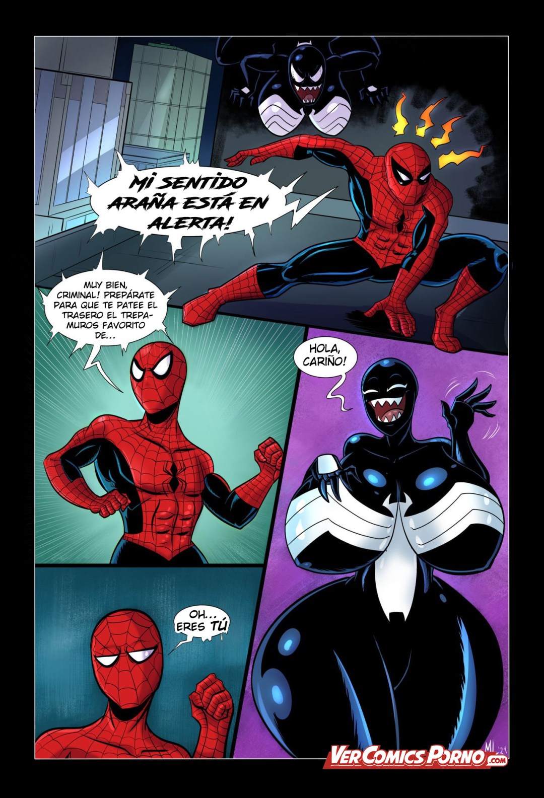 Comic Porno Thicc-Venom - Ameizing Lewds (#5)
