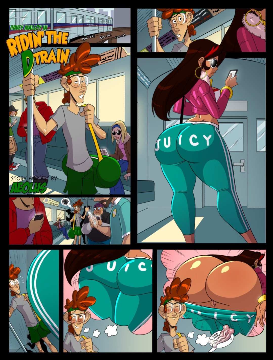 Comic Porno Ridin The D Train - Aeolus (#2)