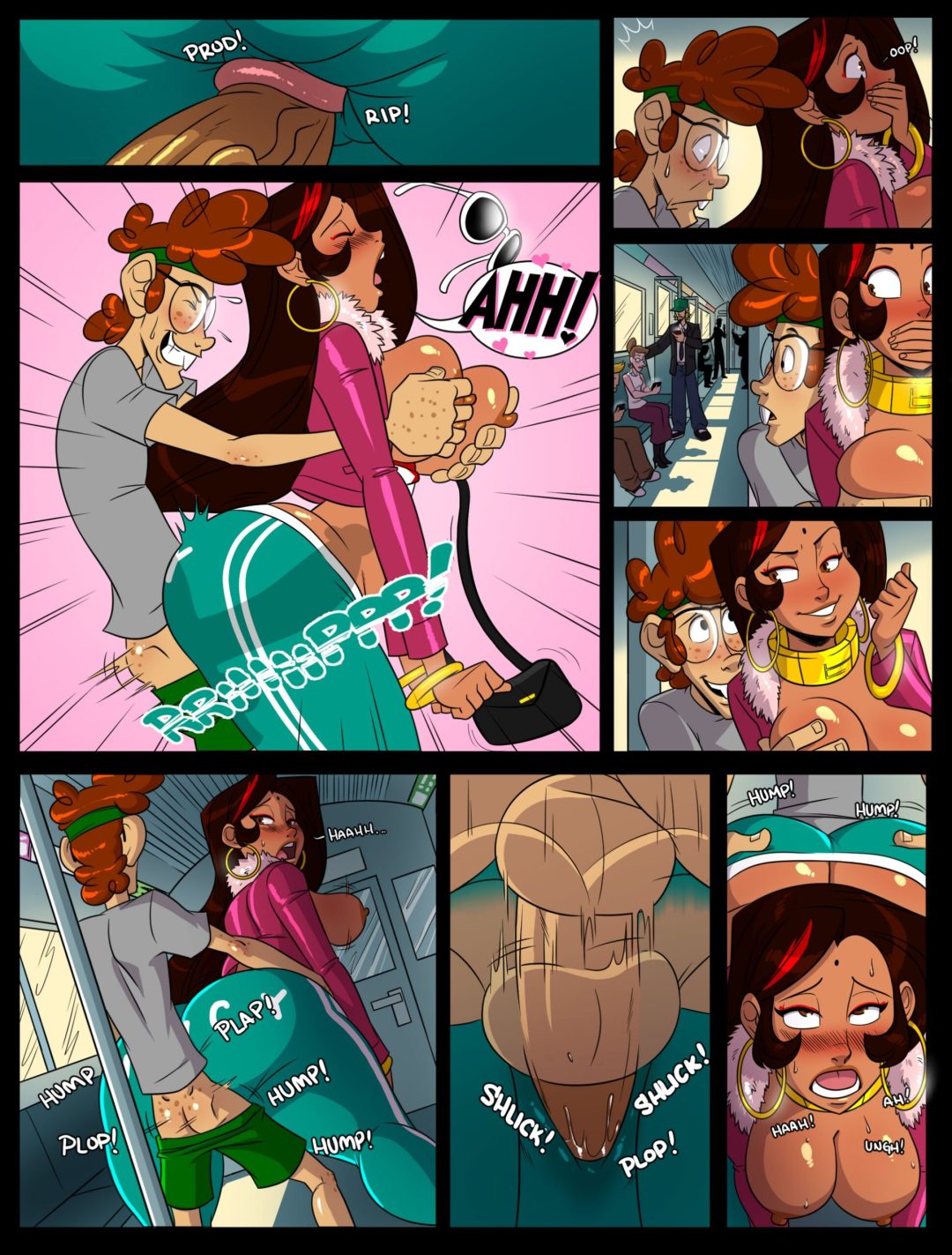 Comic Porno Ridin The D Train - Aeolus (#6)