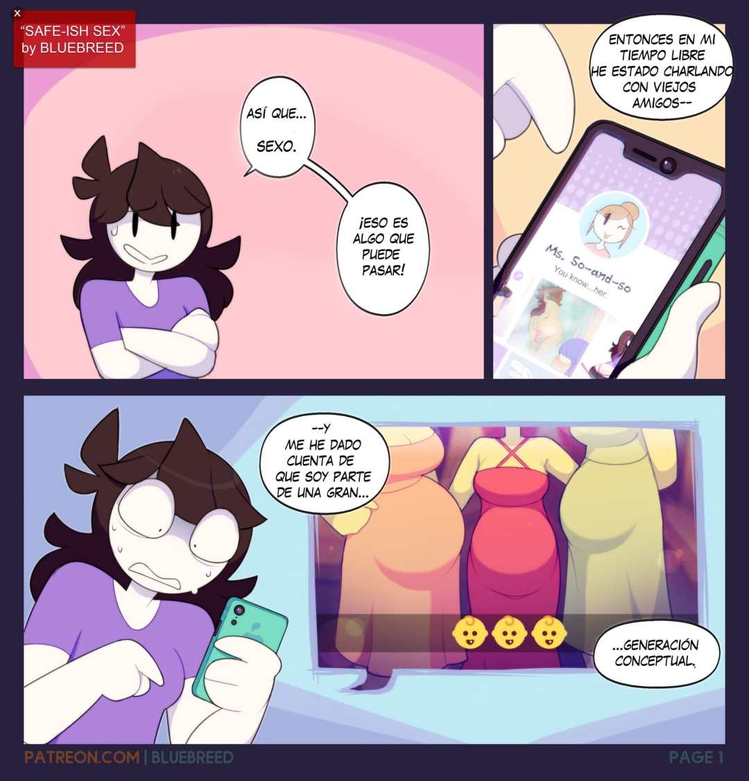 Comic Porno Safe-Ish Sex - BlueBreed (#2)