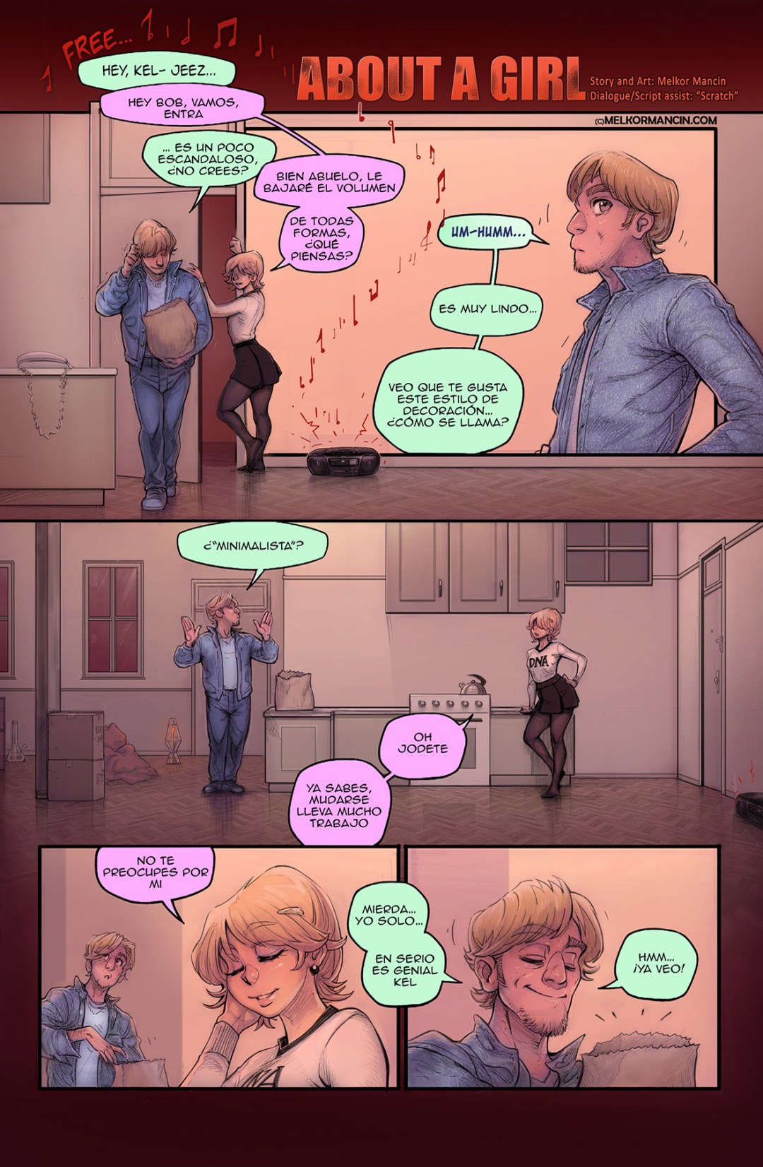 Comic Porno About Girl - MelkorMancin (#3)