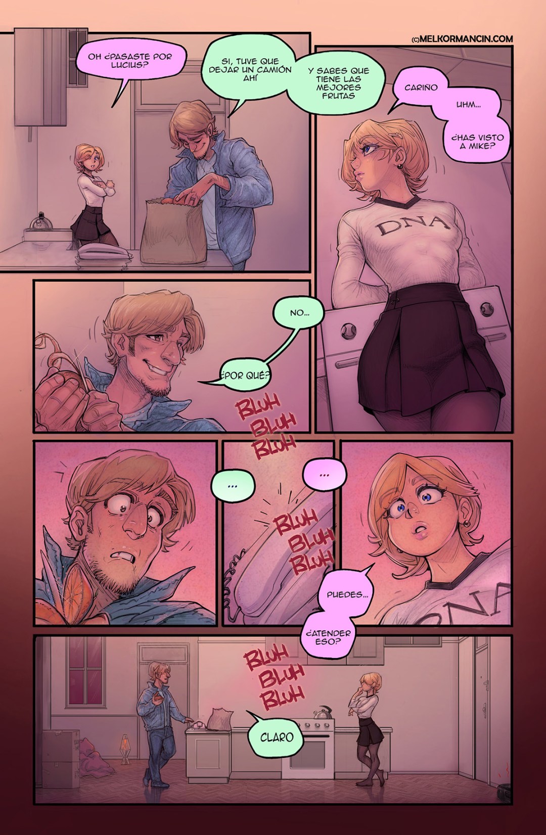 Comic Porno About Girl - MelkorMancin (#4)