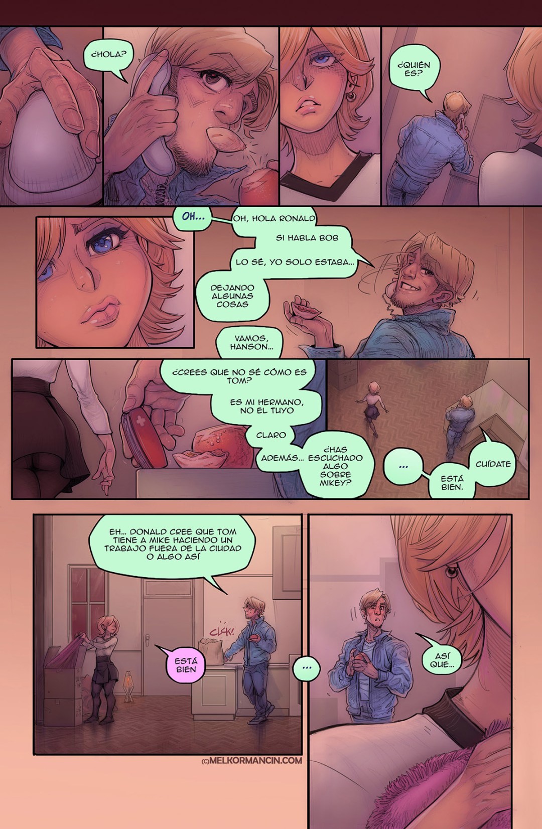 Comic Porno About Girl - MelkorMancin (#5)