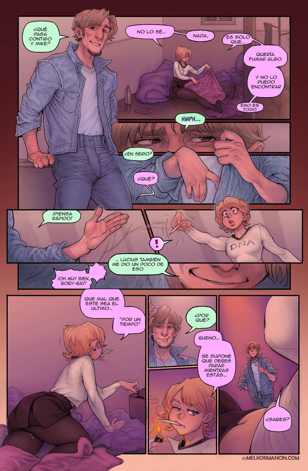 Comic Porno About Girl - MelkorMancin (#6)