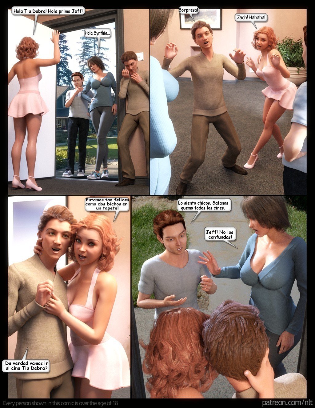 Comic Porno Aunt Deb’s Show - NLT Media (#3)