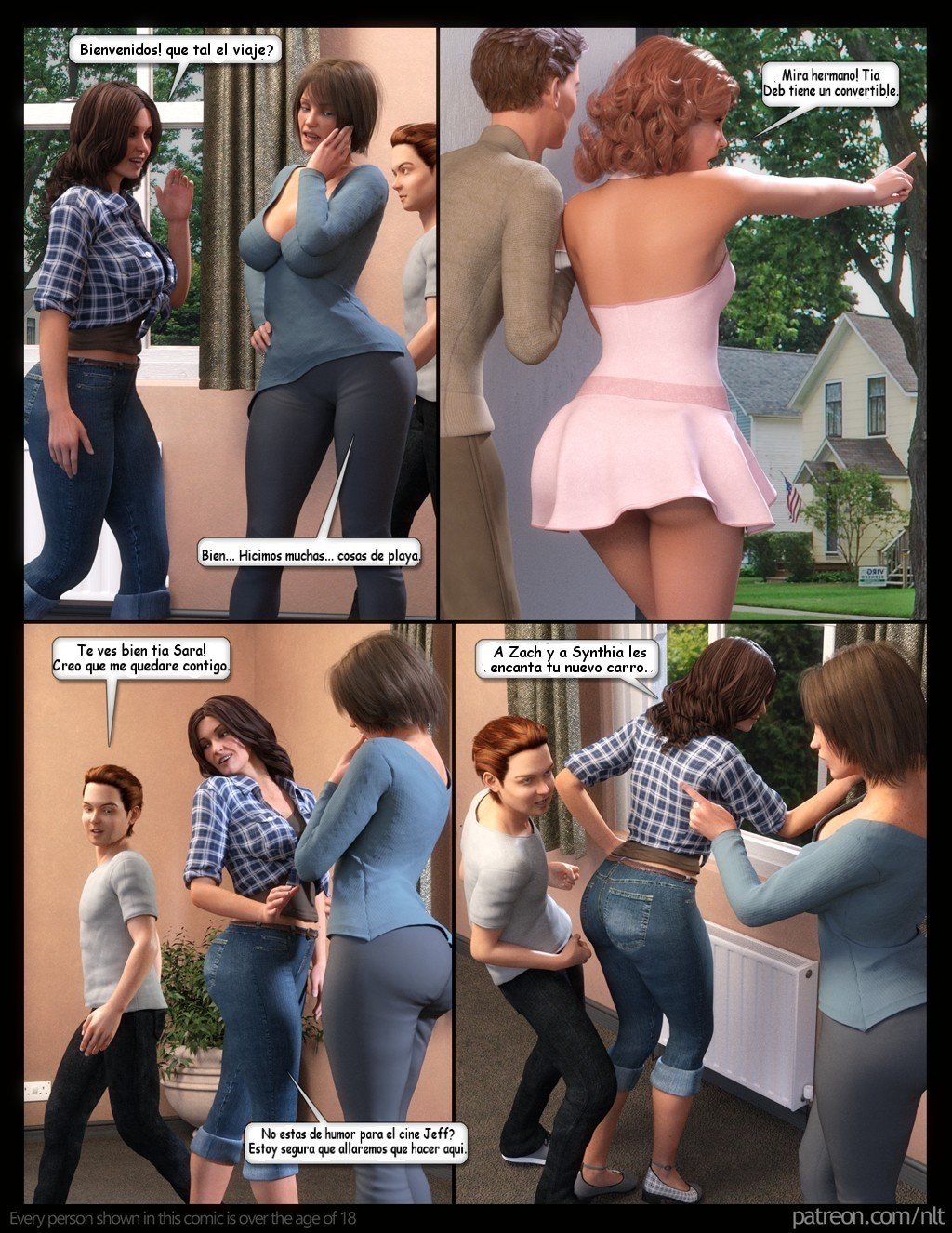 Comic Porno Aunt Deb’s Show - NLT Media (#4)