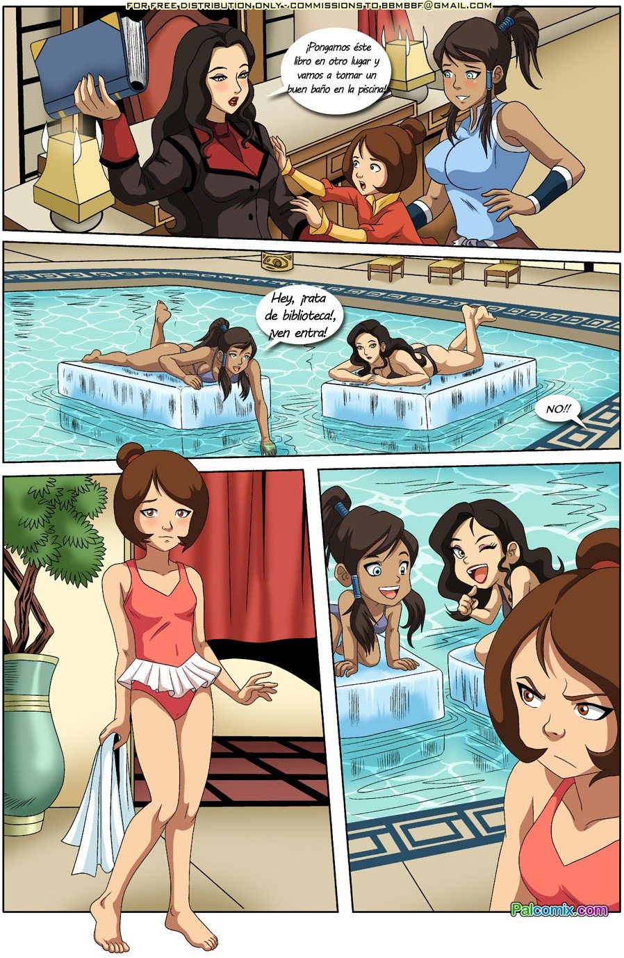 Comic Porno Girls Night Out - Palcomix (#4)