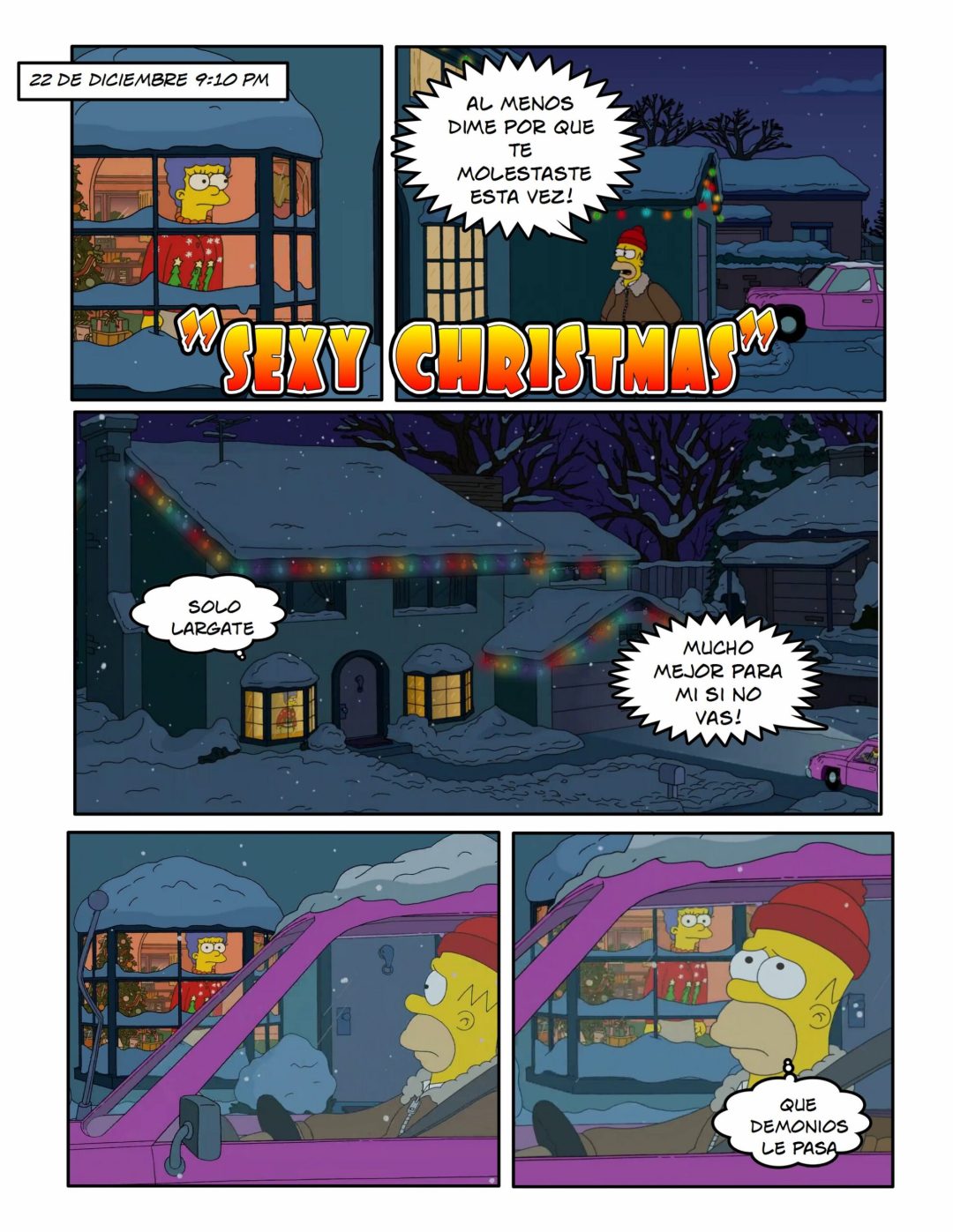 Comic Porno de Sexy Navidad 1 - Itooneaxxx (#1)