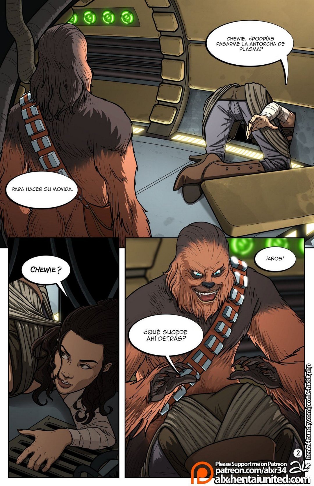 Comic Porno A Complete Guide To Wookie Sex 1 (#3)