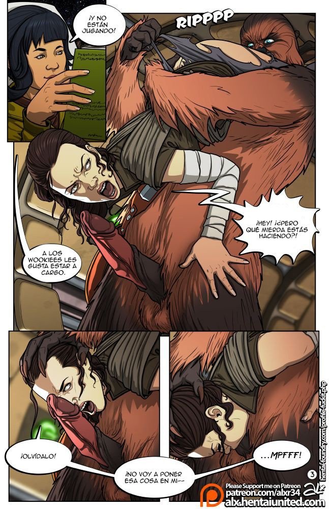 Comic Porno A Complete Guide To Wookie Sex 1 (#4)