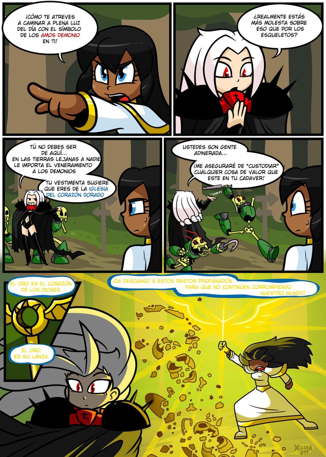 Comic Porno Bright Darkness - Xierra099 (#3)