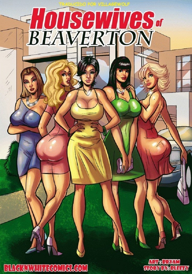 Comic Porno de Housewives Of Beaverton - BlackNWhite (#1)
