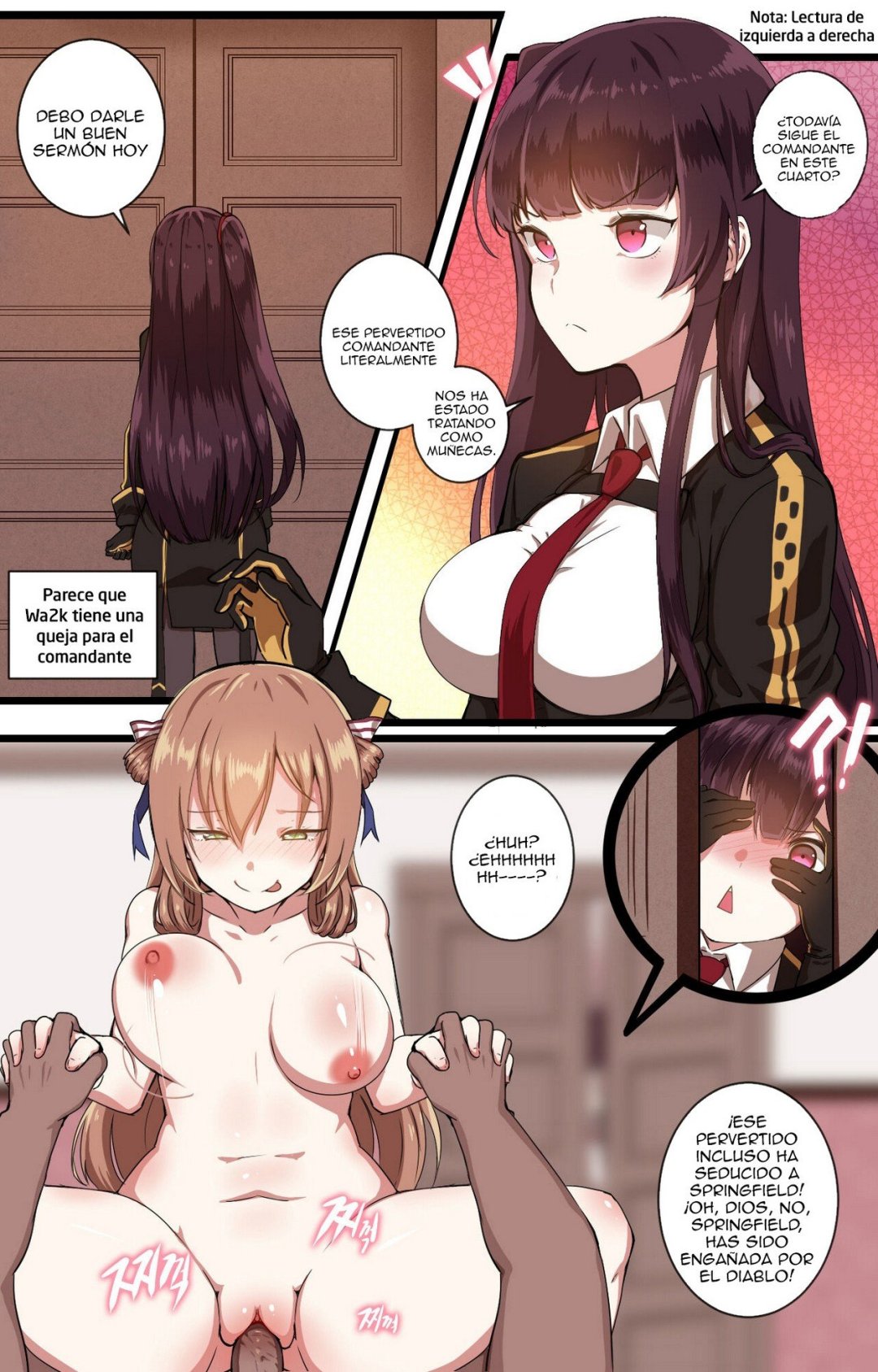 Comic Porno How To Use Dolls 2 - Girls Frontline (#2)