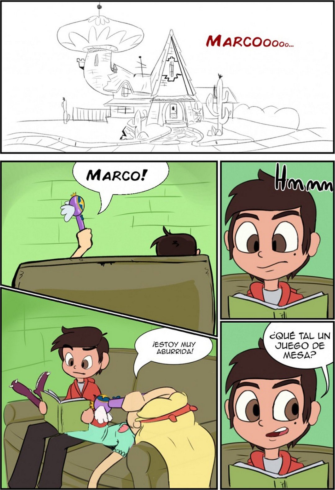Comic Porno de Star Vs. The Board Game Of Lust (#1)