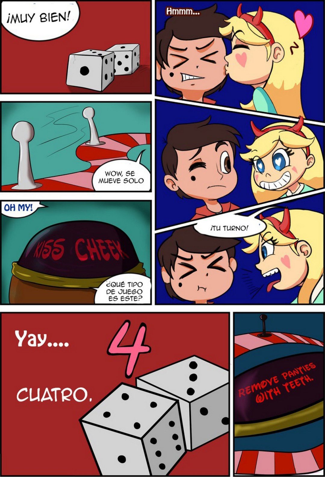 Comic Porno Star Vs. The Board Game Of Lust (#5)