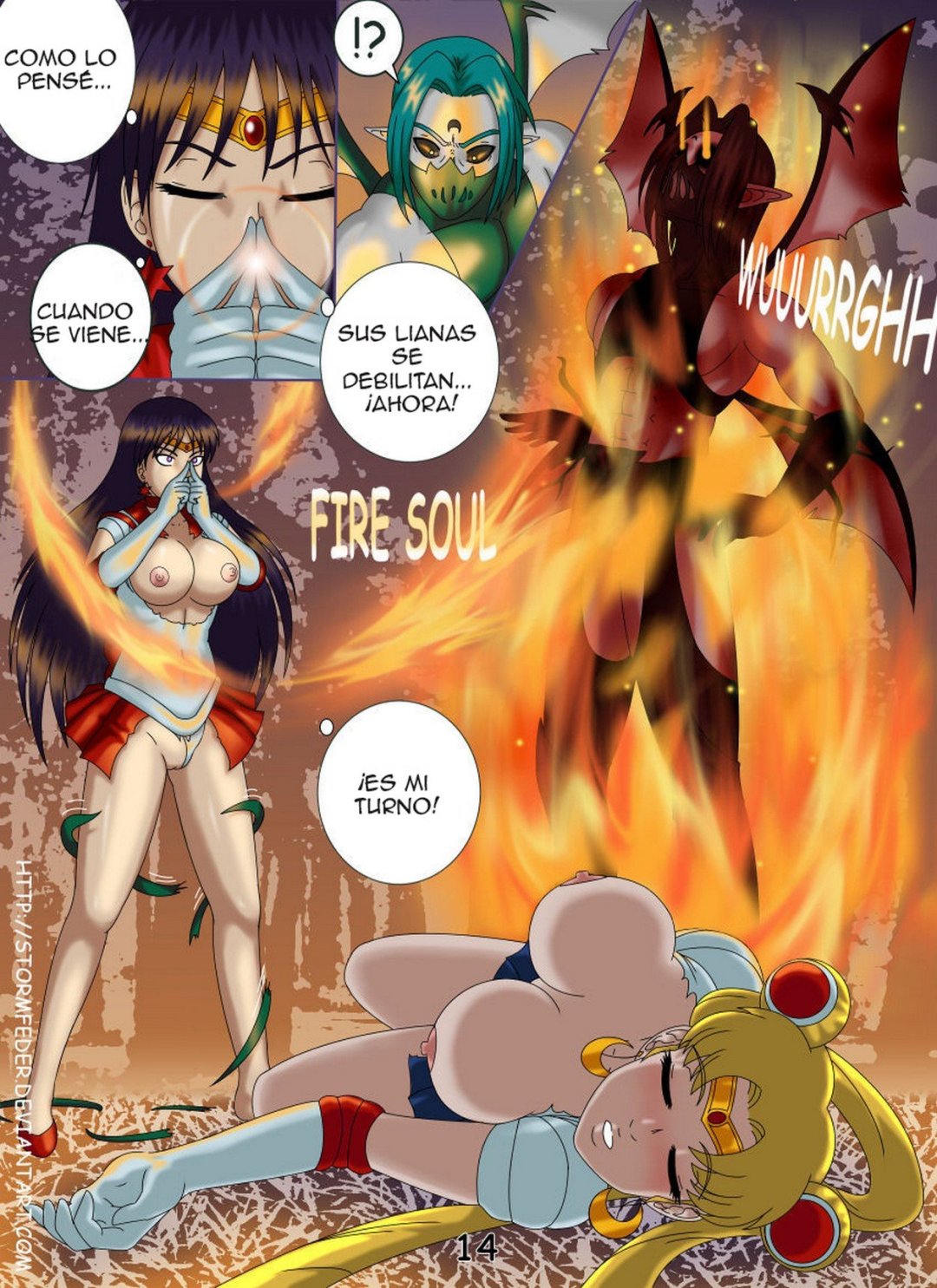 Comic Porno de Moonlight Temptations - StormFeder (#15)
